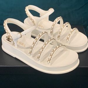 SOLD-Chanel Sandals Size 39